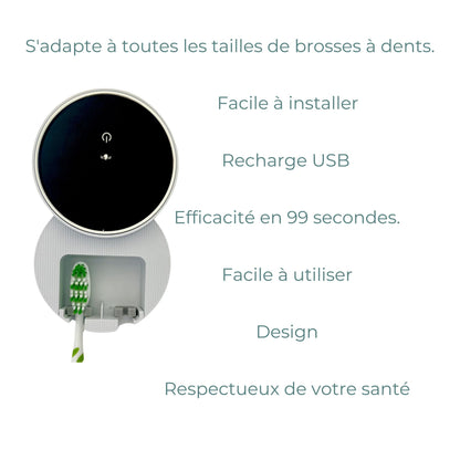 Stérilisateur de brosse à dent UV